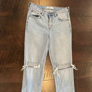 Abercrombie 90s Straight Mid Rise - 4R/27